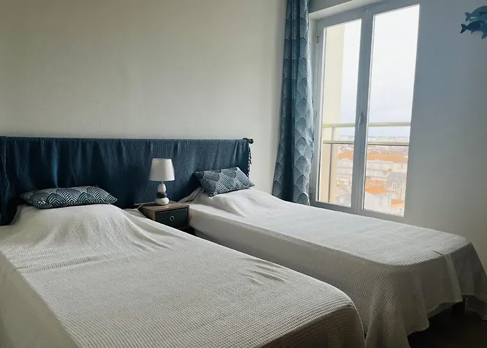 T2 Face A La Plage, 4 Couchages, Avec Balcon - - Fr-1-197-534 Apartment Les Sables-dʼOlonne